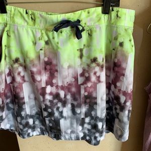 Golf skirt and golf shirt